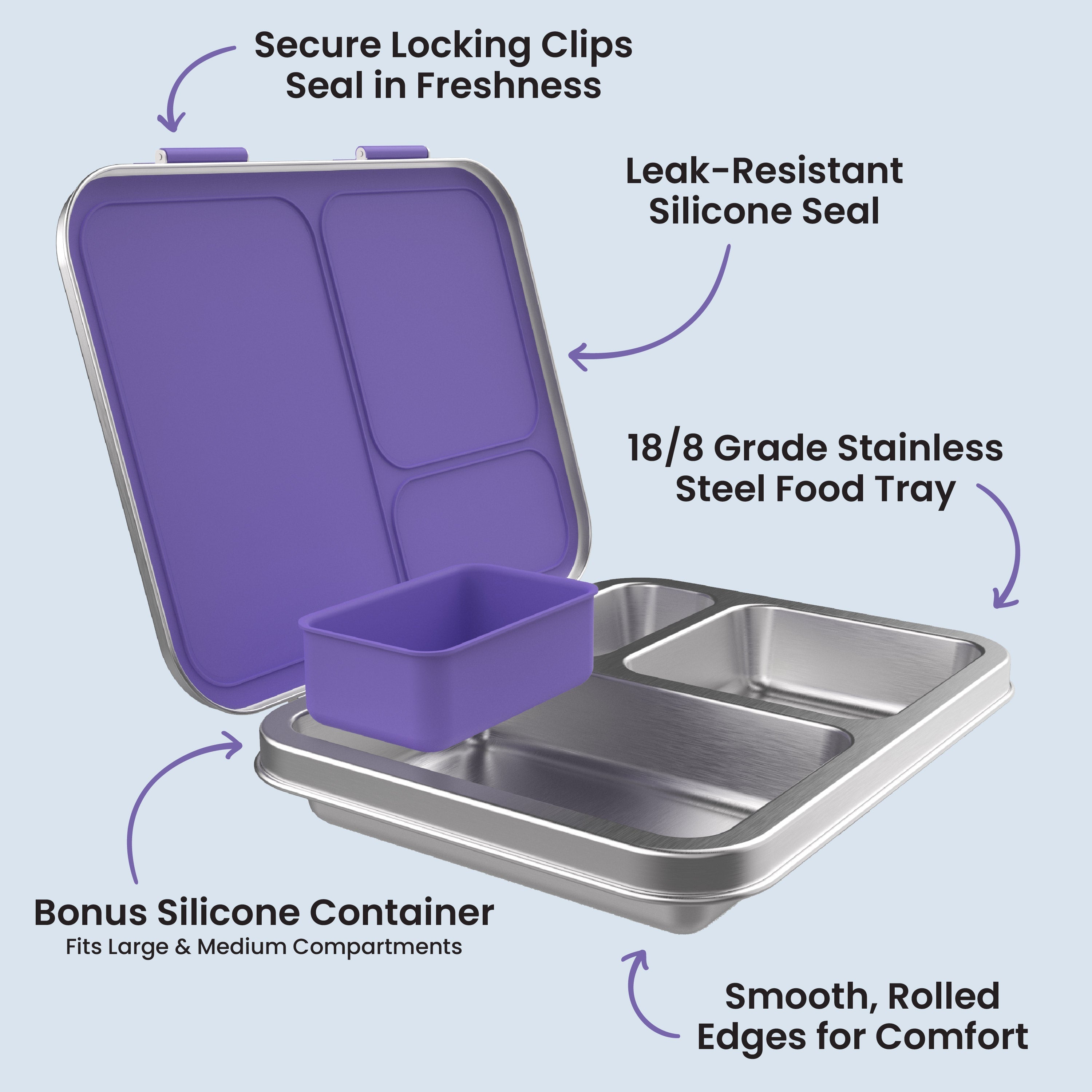 Bentgo Kids Stainless Steel Lunch Box