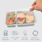 Bentgo Prep 2-Compartment Meal Prep Containers (20-Piece)